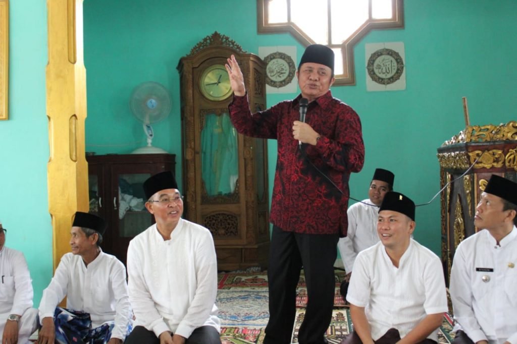 Gubernur Sumsel Safari Jum’at di Masjid Kec TPK  Kab Mura