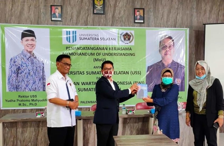 Universitas Sumatera Selatan dan PWI Sumsel Jalin Kerjasama