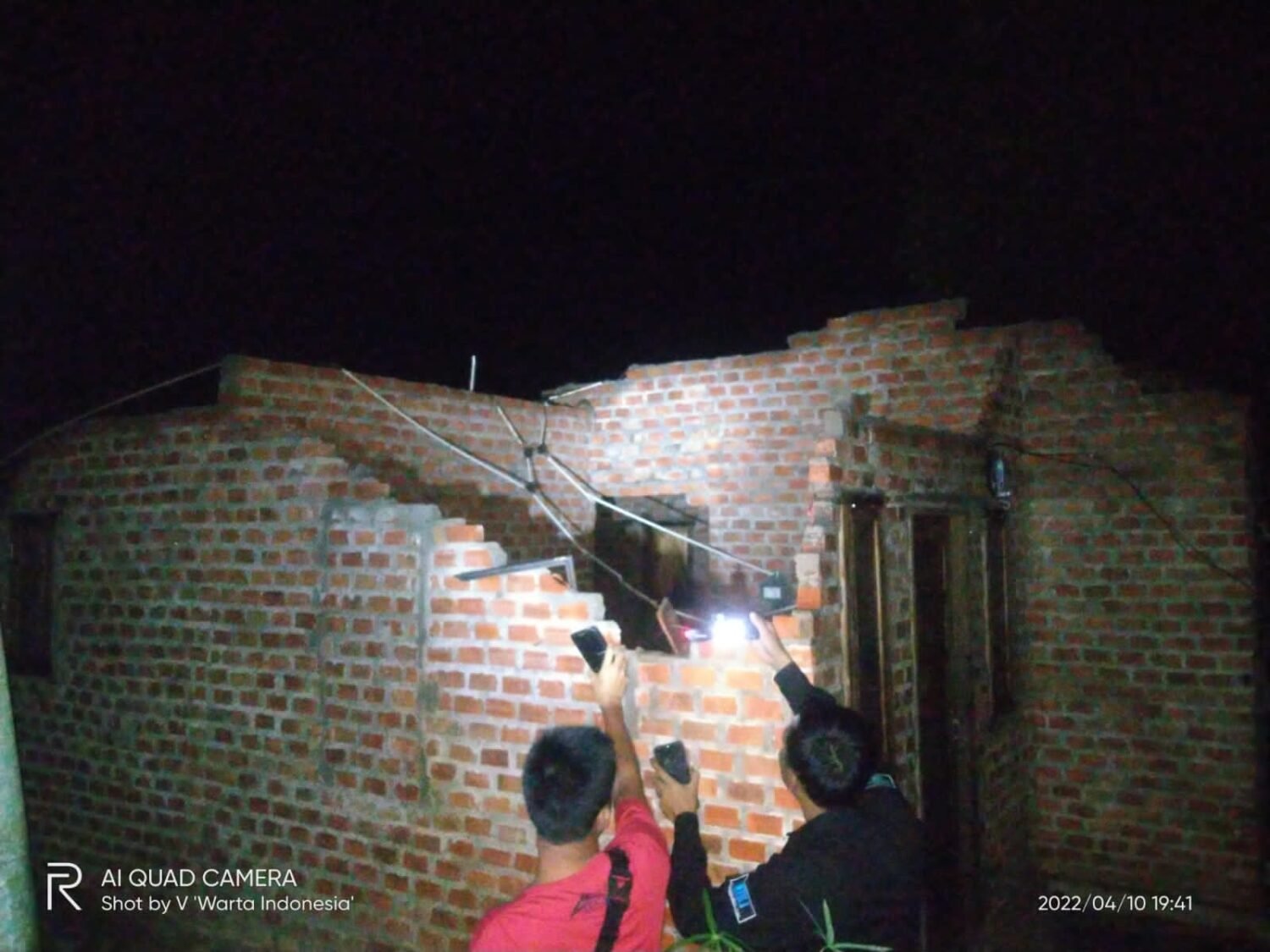 Rumah Warga Eka Marga Rusak Berat Pasca Diterjang Angin Puting Beliung