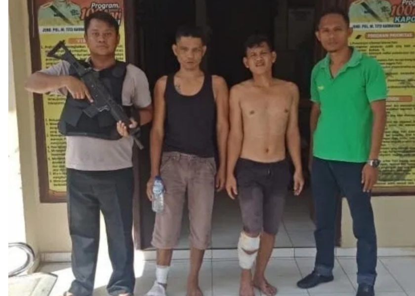 Dua Bandit Didor Melarikan Diri Dan Rebut Senpi Petugas