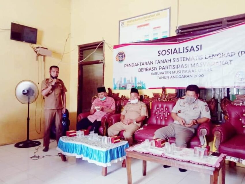 Kades Hendri Suka Raja Himbau Kepada Warga  Segera Mendaftar PTSL Demi Pengakuan Tanah Secara Sah Dan Legal