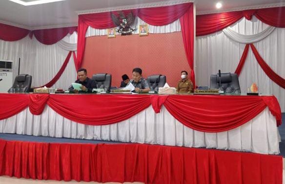 DPRD Muratara Mengelar Paripurna Pengumuman Penggantian Waka Satu