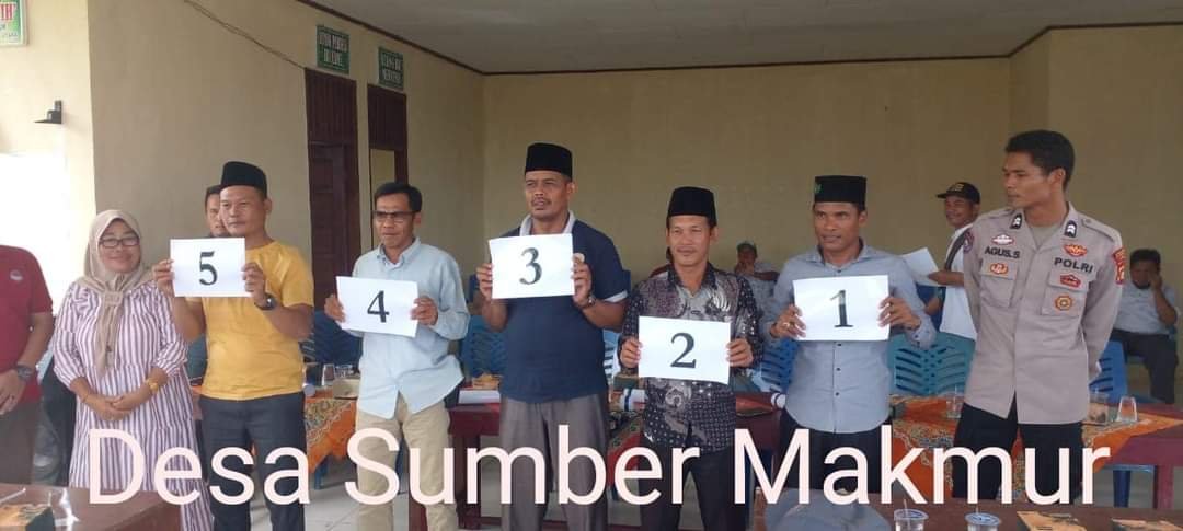 11 Desa di Kecamatan Batang Kuis laksanakan Penetapan & Pengundian Nomor Urut